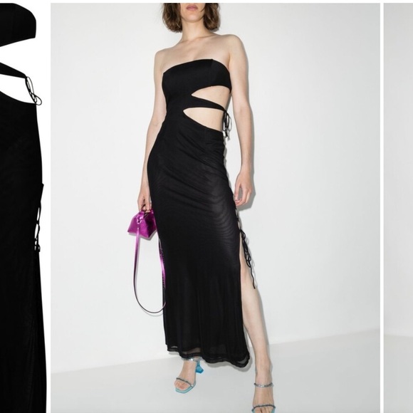 Rotate by Birger Christensen Malena cut-out maxi dress - Picture 1 of 5